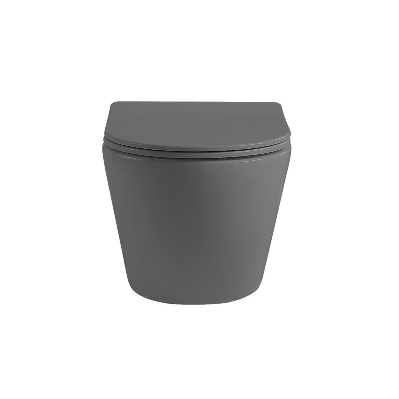 Унитаз Vincea Globo VT1-14SMA подвесной Антрацит матовый с сиденьем Микролифт