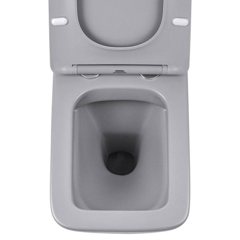 Унитаз Vincea Q-Line VT1-12MG подвесной Серый матовый с сиденьем Микролифт