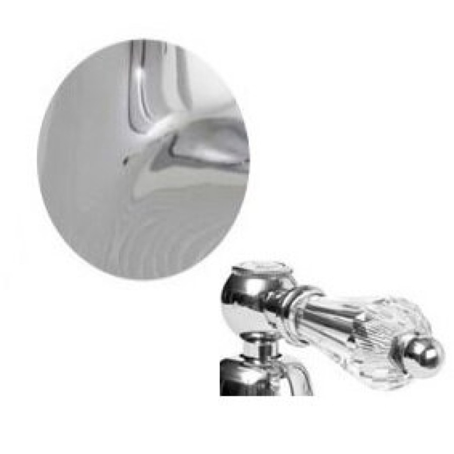 Смеситель Cezares VINTAGE-LSM1-01-Sw для раковины, хром, ручка Swarovski