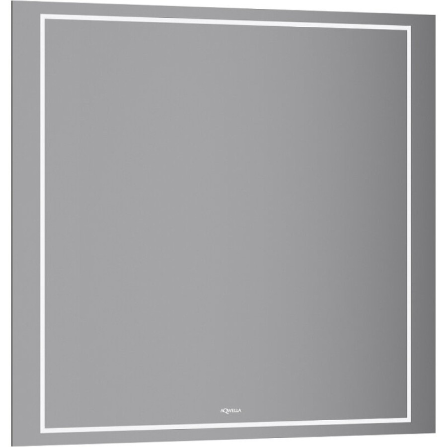 Зеркало Aqwella Vision B VIS0208BH, 80 х 70 см, LED подсветка, подогрев