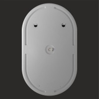 Зеркало Vincea 50 х 90 см, LED c сенсорным выключателем и диммером, черная рама, VLM-3AU900B