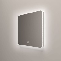 Зеркало Vincea 100 х 80 см, LED c сенсорным выключателем, диммером и функцией антизапотевания, VLM-3BE100-2