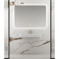 Зеркало Vincea 120 х 80 см, LED c сенсорным выключателем, диммером и функцией антизапотевания, VLM-3BE120-2