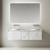 Зеркало Vincea 120 х 80 см, LED c сенсорным выключателем, диммером и функцией антизапотевания, VLM-3BE120-2