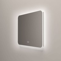 Зеркало Vincea 80 х 60 см, LED c сенсорным выключателем, диммером и функцией антизапотевания, VLM-3BE800-2