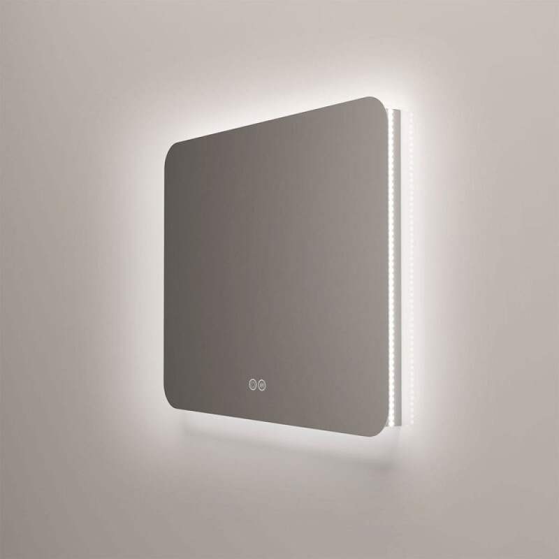 Зеркало Vincea 80 х 60 см, LED c сенсорным выключателем, диммером и функцией антизапотевания, VLM-3BE800-2