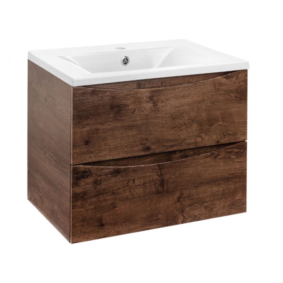 Тумба под раковину Vincea Mia VMC-2MA600RW, 60 см, подвесная, цвет r.wood