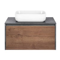 Тумба под накладную раковину Mesa 800 Vincea 80x45см, подвесная, VMC-2MS800TB