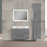 Тумба под раковину Vincea Paola VMC-2P800BT 80 см, подвесная, серый