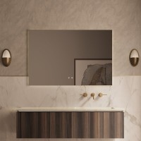 Тумба под раковину Vincea Luxe VMC-4LX140WN, 140 см, подвесная, цвет натуральный орех