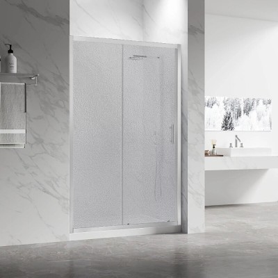 Душевая дверь Veconi Vianno VN55-150-02-C8, 150 см, стекло pear, профиль хром