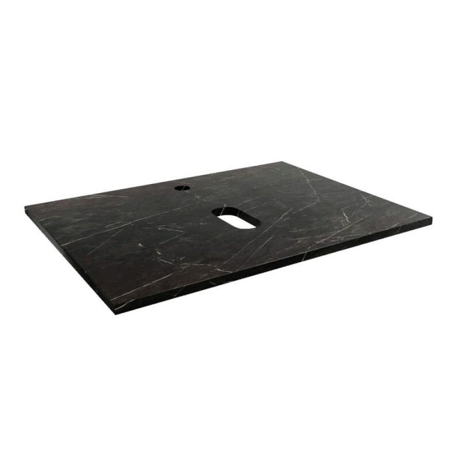 Столешница Viant Neo VNEO80MRCH-STMDF, 80 см, цвет черный мрамор