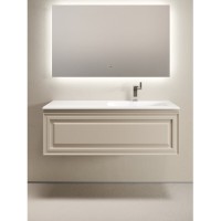 Тумба под раковину Sancos Very VR120RCE, 120 см, подвесная, Beige Soft, правая