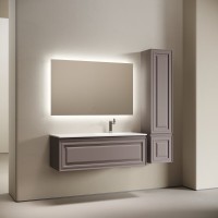 Тумба под раковину Sancos Very VR120RSM, 120 см, подвесная, Doha Soft, правая
