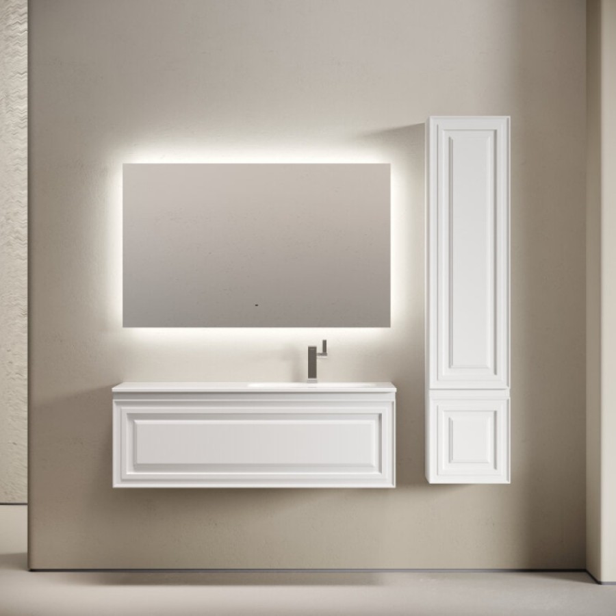 Тумба под раковину Sancos Very VR120RW, 120 см, подвесная, Bianco, правая