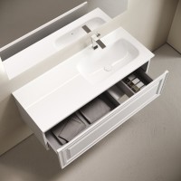 Тумба под раковину Sancos Very VR120RW, 120 см, подвесная, Bianco, правая