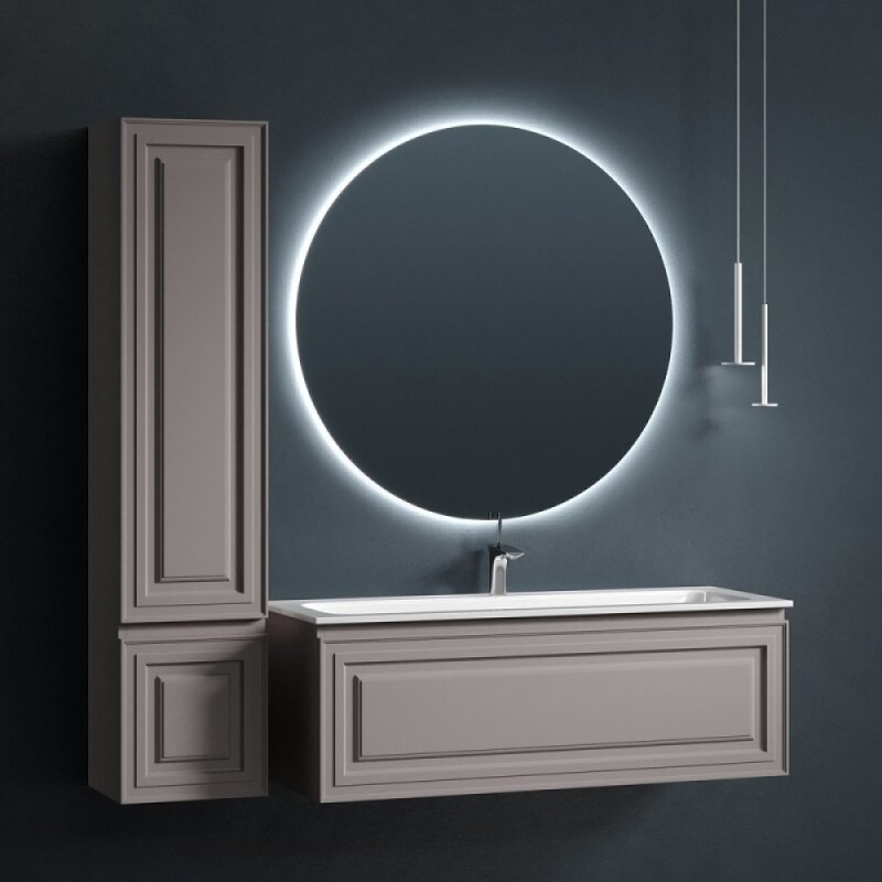 Тумба под раковину Sancos Very 120 см, подвесная, цвет Doha Soft, VR120SM