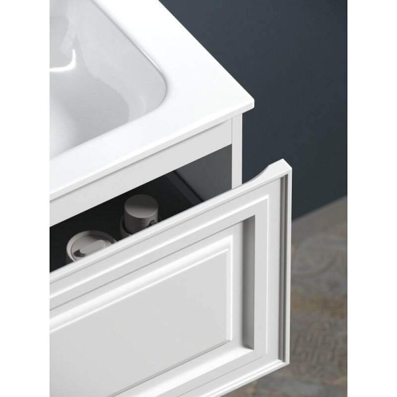 Тумба под раковину Sancos Very 120 см, подвесная, цвет Bianco, VR120W