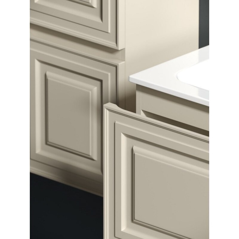 Тумба под раковину Sancos Very 60 см, подвесная, цвет Beige Soft, VR60CE