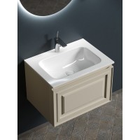 Тумба под раковину Sancos Very 60 см, подвесная, цвет Beige Soft, VR60CE