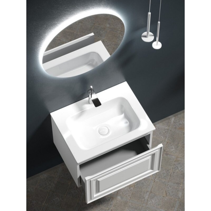 Тумба под раковину Sancos Very VR60W 60 см, подвесная, цвет Bianco
