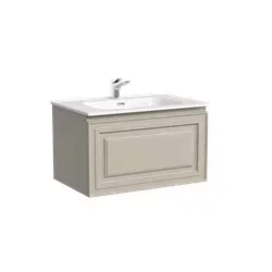Тумба под раковину Sancos Very VR70CE, 70 см подвесная, Beige Soft