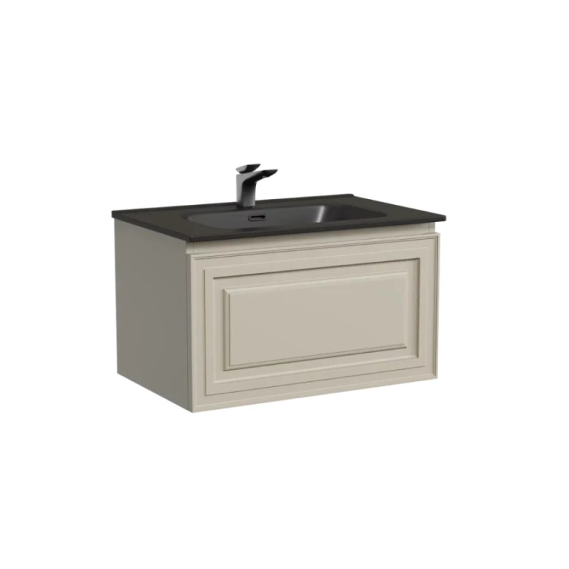 Тумба под раковину Sancos Very VR70CE, 70 см подвесная, Beige Soft