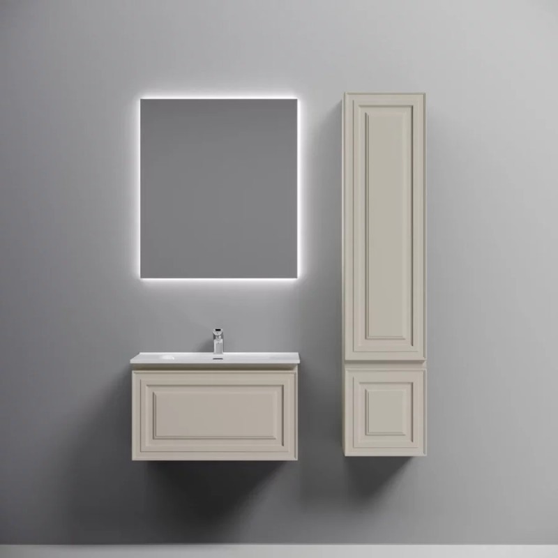 Тумба под раковину Sancos Very VR70CE, 70 см подвесная, Beige Soft