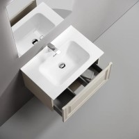 Тумба под раковину Sancos Very VR70CE, 70 см подвесная, Beige Soft
