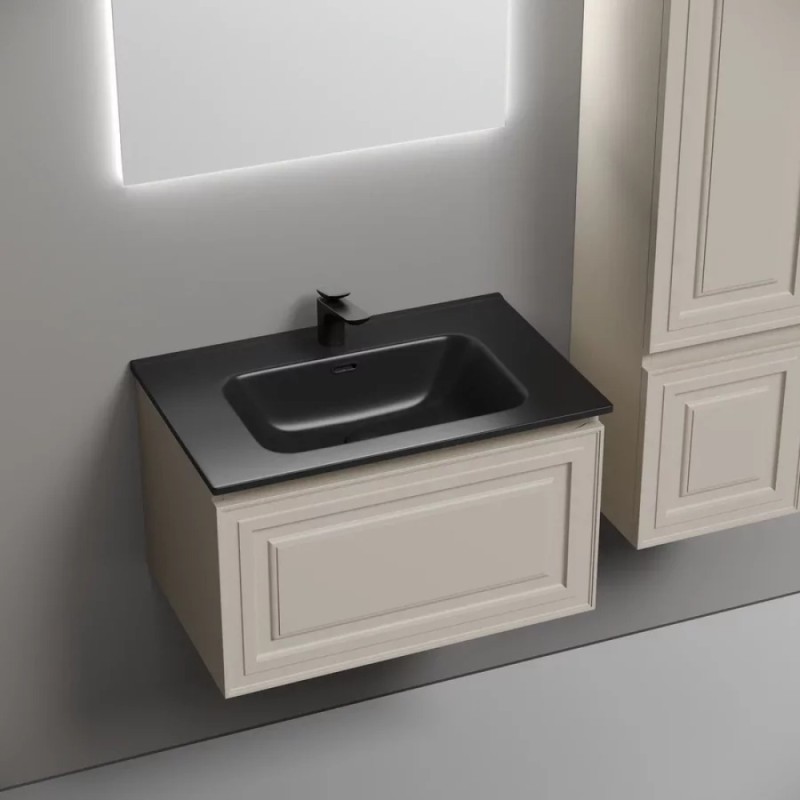 Тумба под раковину Sancos Very VR70CE, 70 см подвесная, Beige Soft