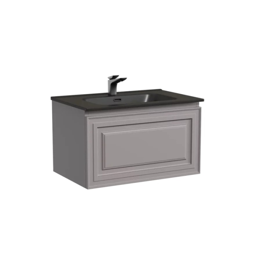 Тумба под раковину Sancos Very VR70SM, 70 см подвесная, Doha Soft