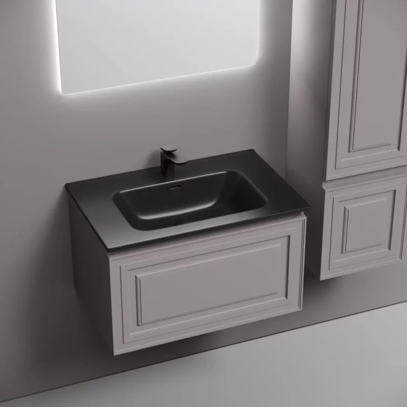 Тумба под раковину Sancos Very VR70SM, 70 см подвесная, Doha Soft