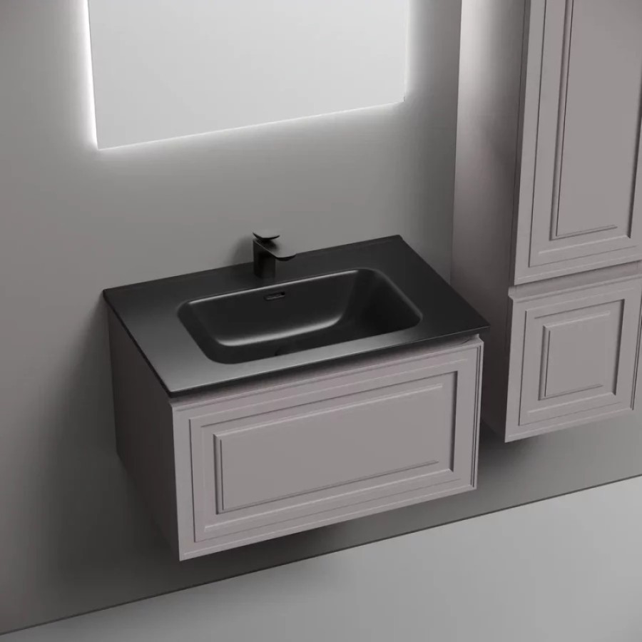 Тумба под раковину Sancos Very VR70SM, 70 см подвесная, Doha Soft