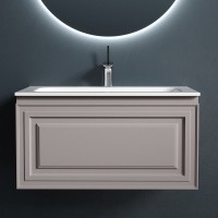 Тумба под раковину Sancos Very 80 см, подвесная, цвет Doha Soft, VR80SM