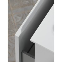 Тумба под раковину Sancos Very VR80W 80 см, подвесная, цвет Bianco