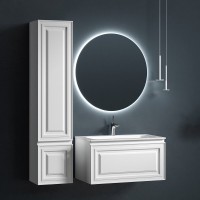Тумба под раковину Sancos Very VR80W 80 см, подвесная, цвет Bianco