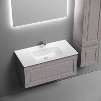 Тумба под раковину Sancos Very VR90SM, 90 см подвесная, Doha Soft