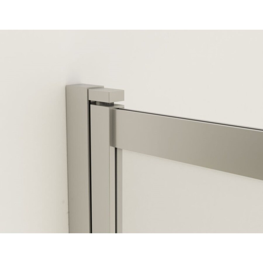Шторка для ванны Vincea VSB 100 см, стекло прозрачное, профиль воронёная сталь, gunmetal, VSB-1E100CLGM
