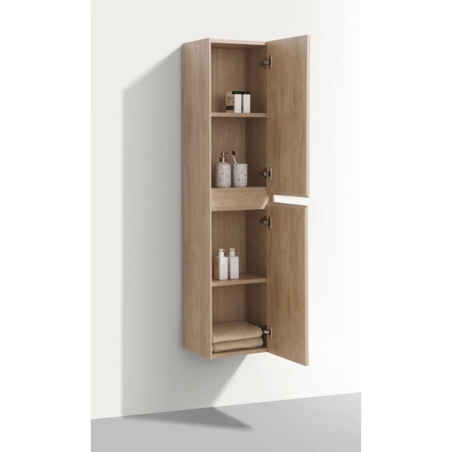 Пенал Vincea Chiara/Luka 80 см, подвесной, светло-коричневый (N.Oak), VSC-2CL150NO