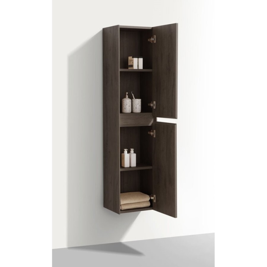 Пенал Vincea Chiara/Luka 80 см, подвесной, темно-коричневый (R.Oak), VSC-2CL150RO