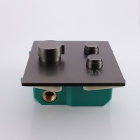 Смеситель Vincea для душа, воронёная сталь, gunmetal, VSCV-421GM