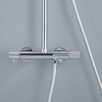 Душевая система Vincea Desire VSFS-1D0TCH, термостатическая, хром