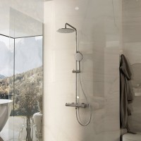 Душевая система Vincea Rondo VSFS-1R0CH, без излива, цвет хром