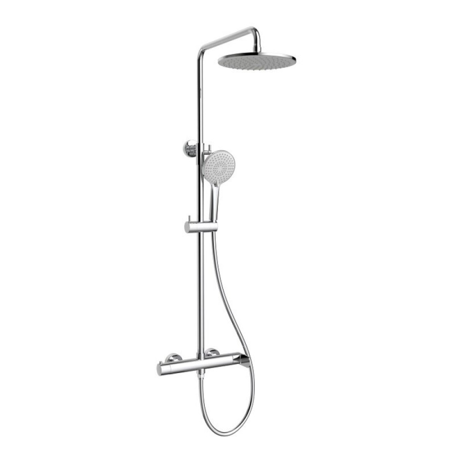 Душевая система Vincea Rondo VSFS-1R0CH, без излива, цвет хром