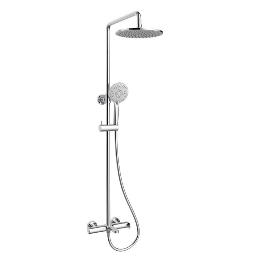 Душевая система Vincea Rondo VSFS-1R1CH, с изливом, цвет хром