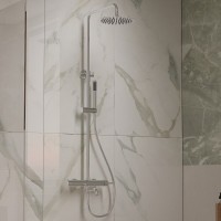 Душевая система Vincea Villa VSFS-1VL1CH, с изливом, цвет хром