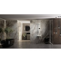 Душевая система Vincea Inspire VSFS-3I12TW, термостатическая, на 3 потребителя, цвет белый