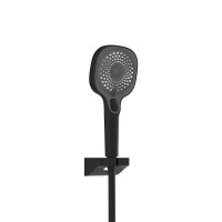 Душевая система Vincea Inspire VSFS-3I13TMB, термостатическая, с изливом, с подсветкой, цвет черный