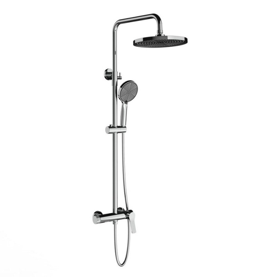 Душевая система Vincea Arco VSFS-4AR1CH, с каскадным изливом, цвет хром