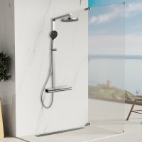 Душевая система Vincea Aspire VSFS-4AS1CH, с каскадным изливом, цвет хром